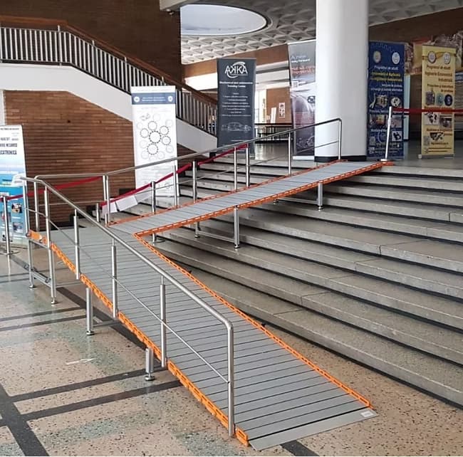 MIOR ROLL oprolbare aluminium rolstoelhelling